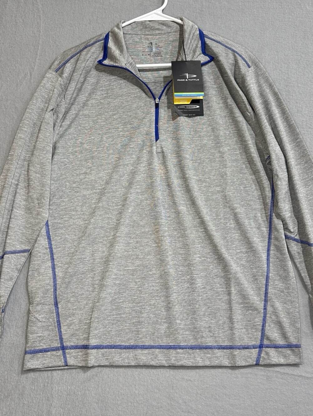 Page & Tuttle Cool Swing  Active Wear Mens Large